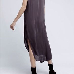 Anthropologie Cloth and Stone gray tunic dress